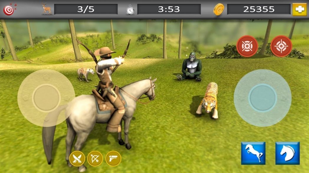 骑马射击野外狩猎游戏中文版