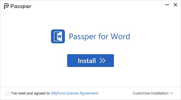 Passper for Word截图