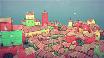 城镇建造模拟townscaper