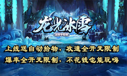 龙光冰雪无限刀攻速版截图