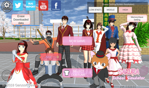 樱花校园模拟器正式版中文版游戏截图