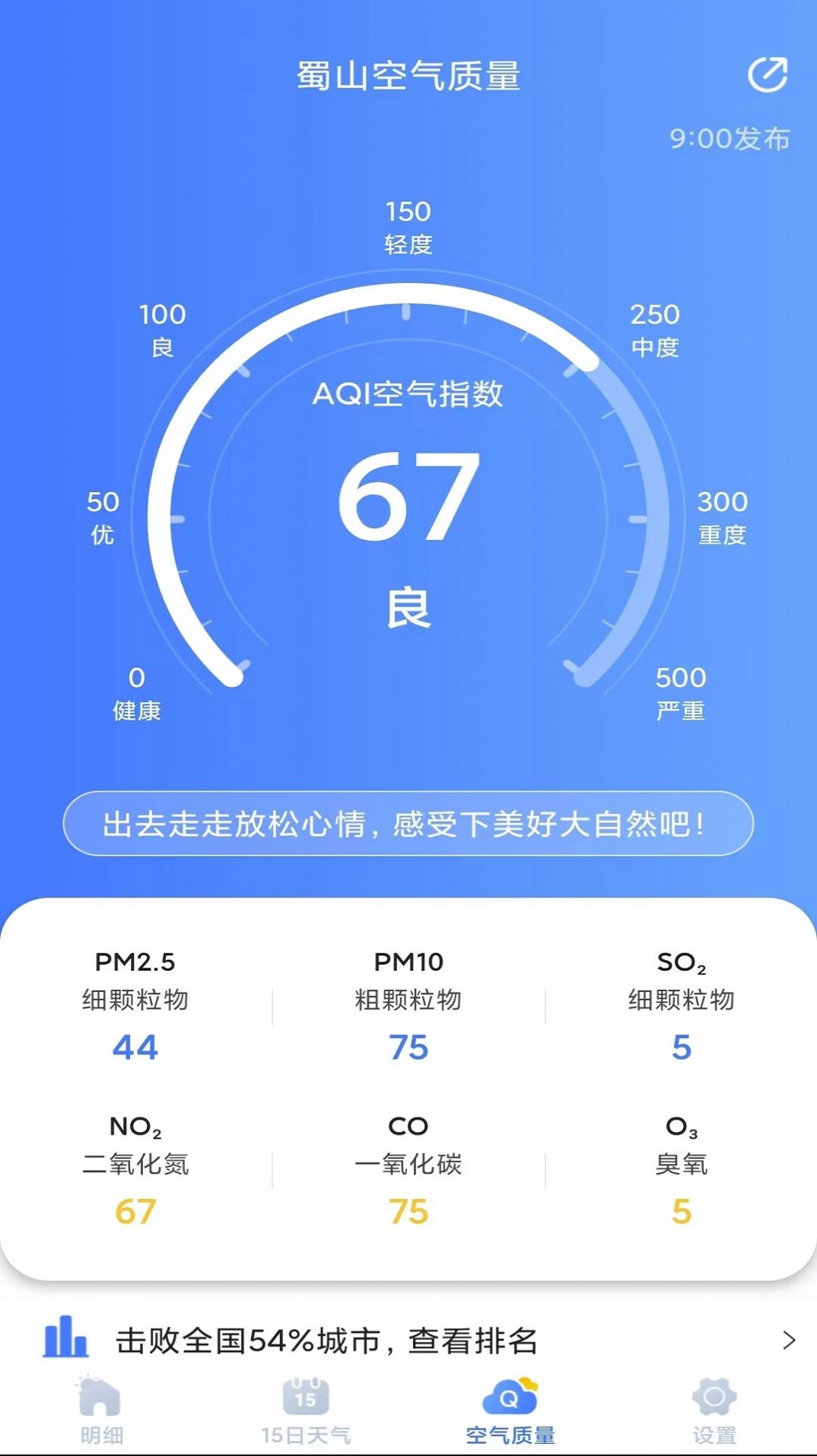 天气预报灵截图1