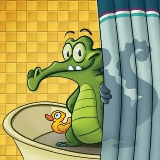 小鳄鱼爱洗澡无限金币版