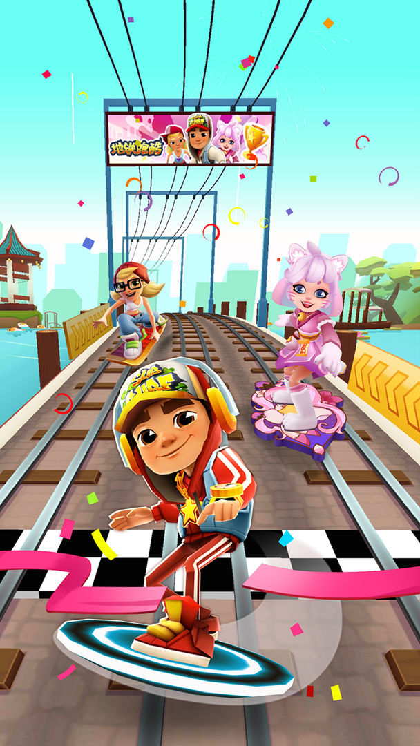 地铁跑酷全地图版(SUBWAY SURF ALL MAP)