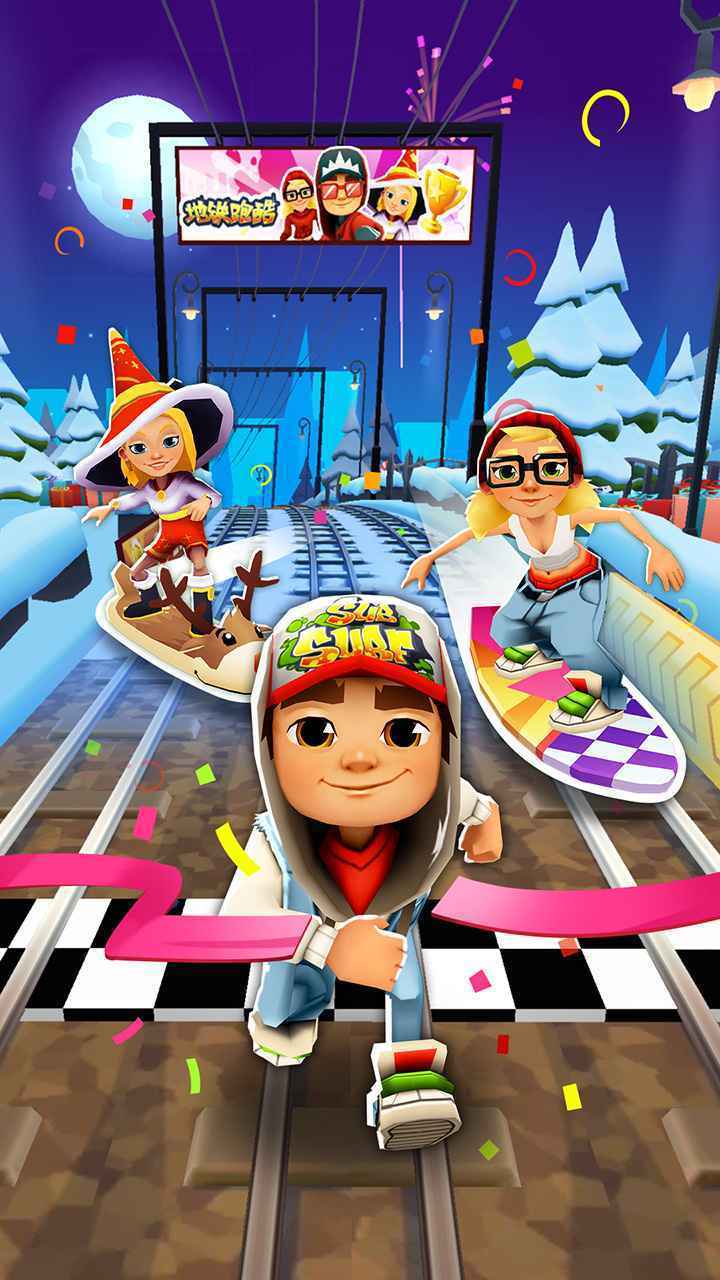 地铁跑酷MOD版(SUBWAY SURF)