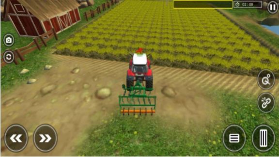 模拟拖拉机农场3d游戏
