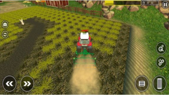 模拟拖拉机农场3d游戏