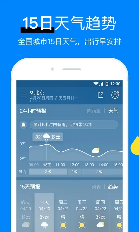 今日天气预报截图2