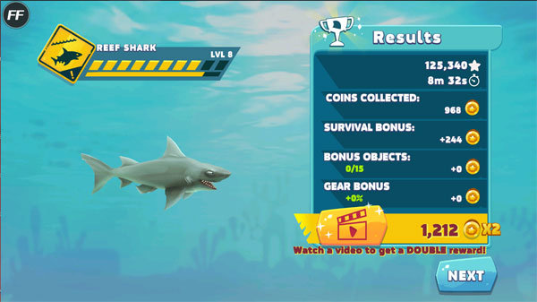 饥饿鲨进化无限珍珠版36300