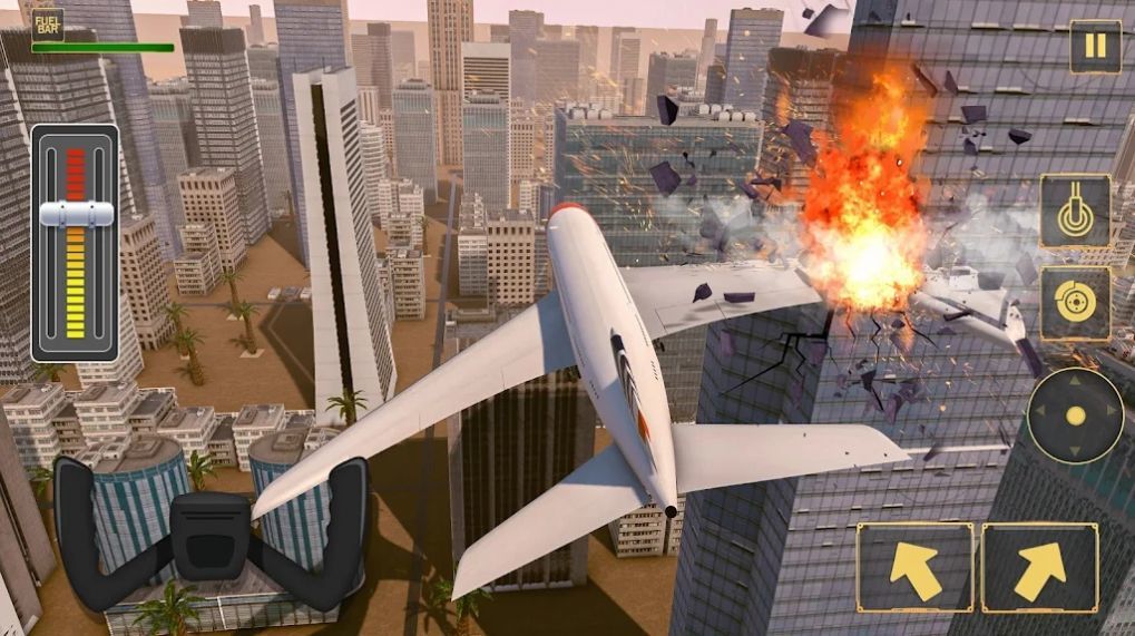 飞机冲击坠毁模拟器0