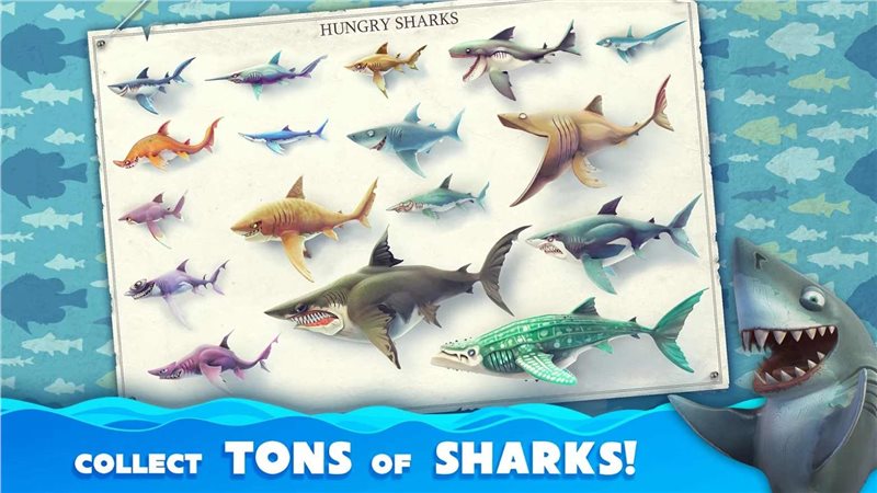 饥饿鲨世界全鲨鱼版35682