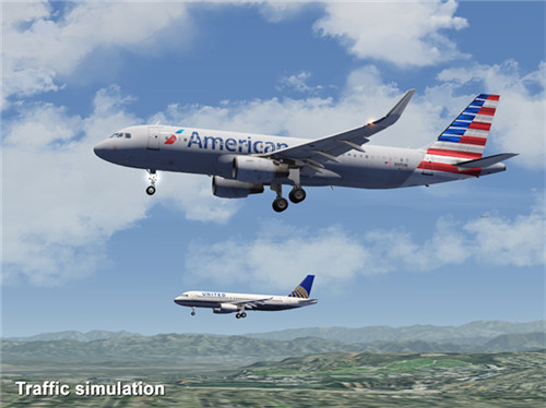 模拟航空飞行游戏截图1