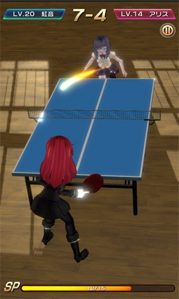少女乒乓物语游戏截图1