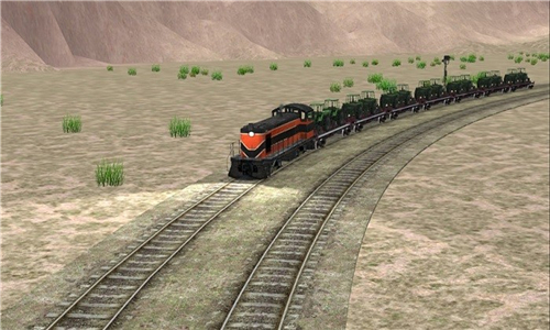 高铁火车驾驶模拟器截图