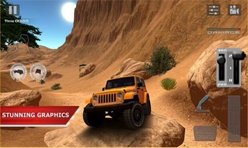 越野驾驶沙漠游戏截图