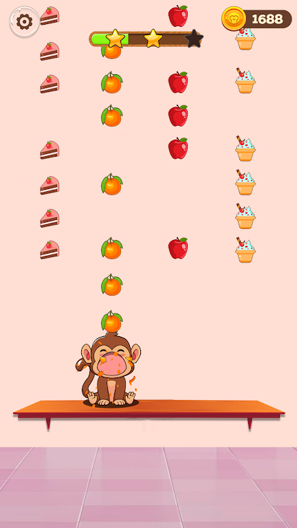 猴子吃彩色水果截图3