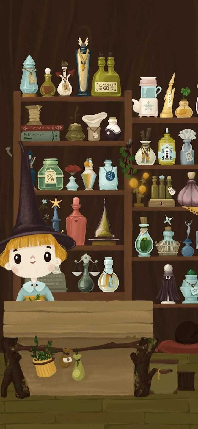 奥利维亚女巫的魔法商店1