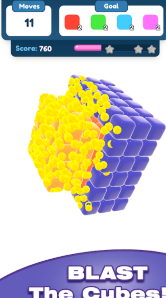 立方体匹配爆破3D截图1