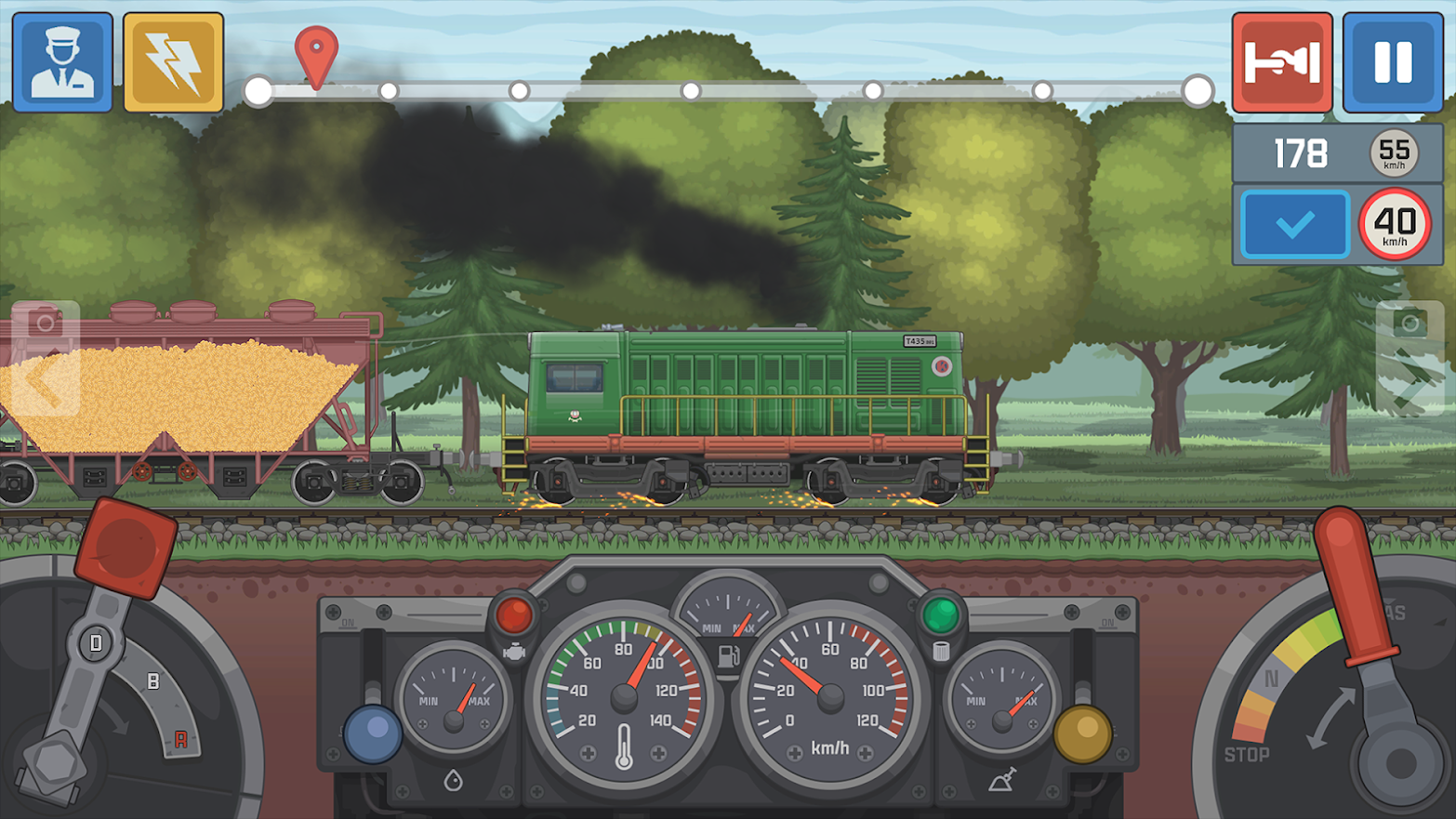 火车驾驶模拟器MOD版截图1