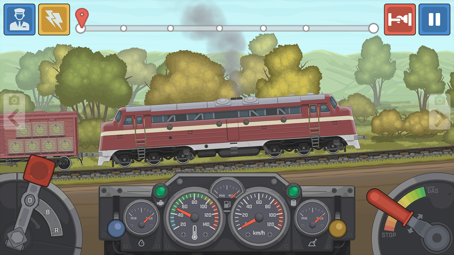 火车驾驶模拟器MOD版截图2