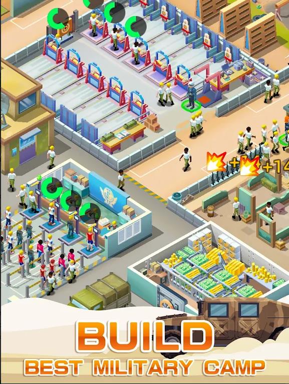 Army Tycoon Idle Base截图2