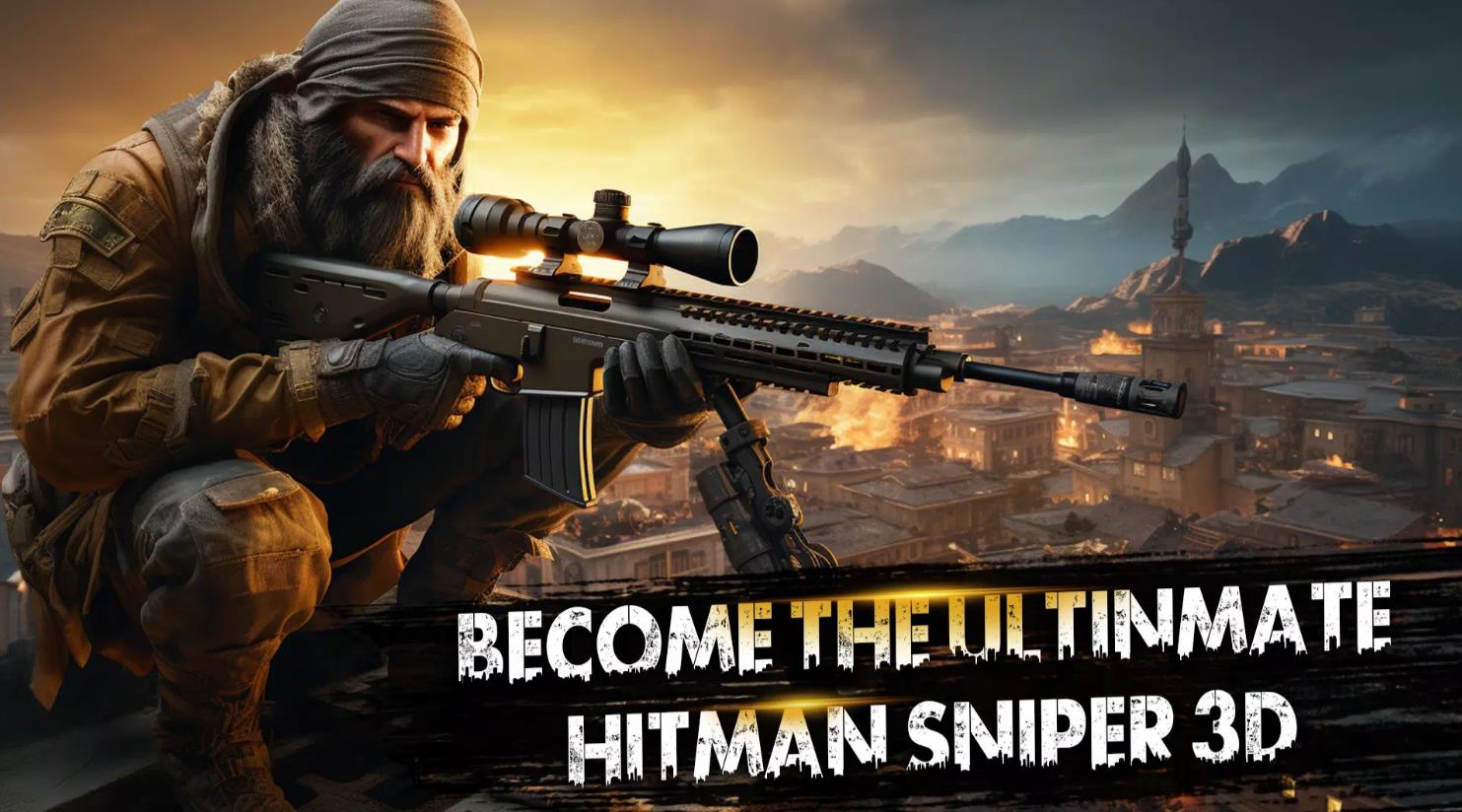 Sniper 3D Gun Shooting Games截图1