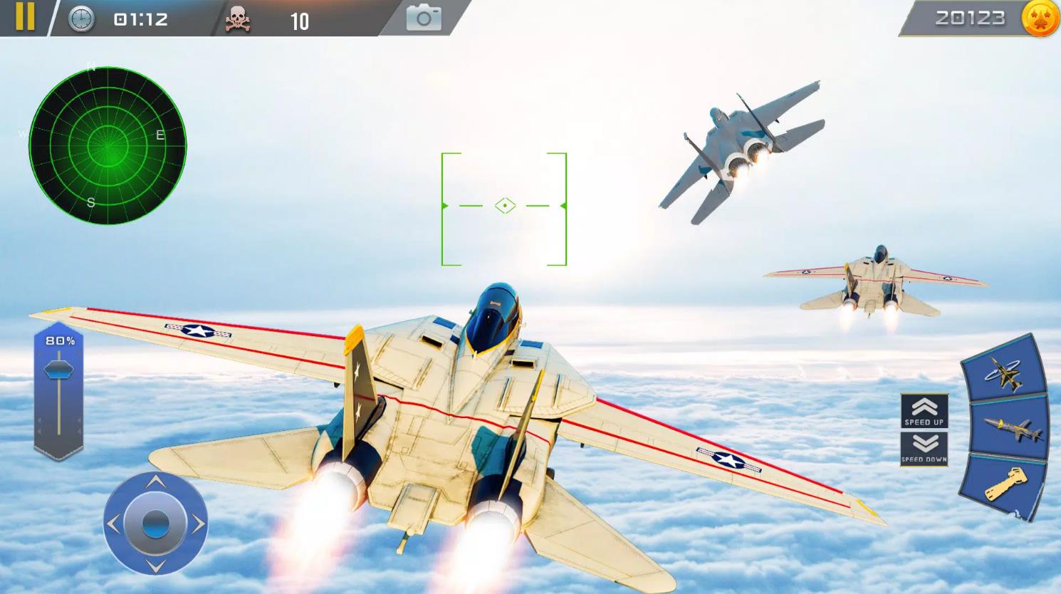 Fighter Jet Warfare Air Combat截图1