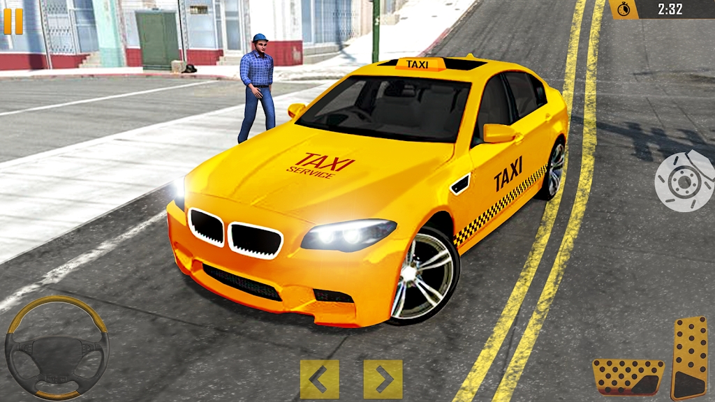 Taxi Driver Car Parking Games截图1