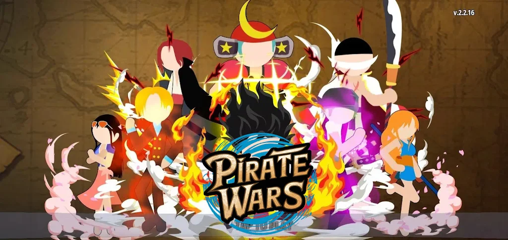 stickman pirate king wars截图3