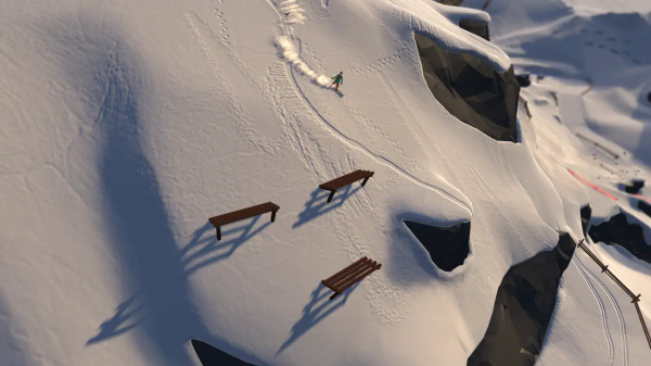 高山滑雪模拟器地图全开版2
