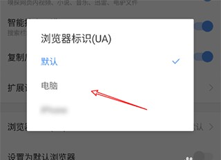 搜狗浏览器极速版下载安装手机版设置访问电脑版本的网页方法截图4