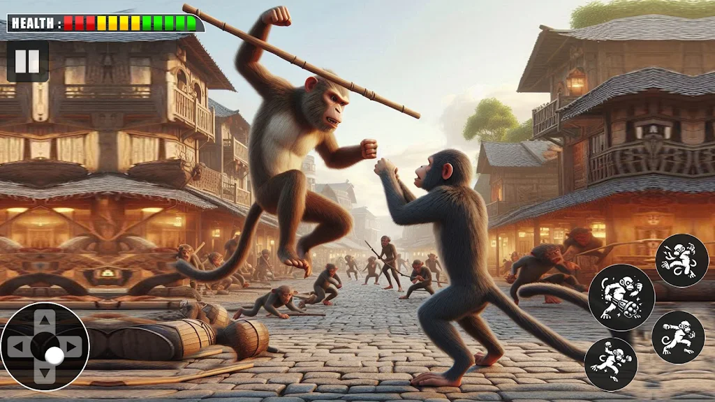 猴子忍者格斗游戏截图2